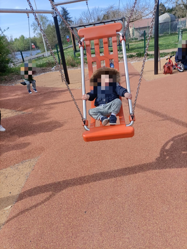 Des sorties au parc de Cournon avec les enfants
